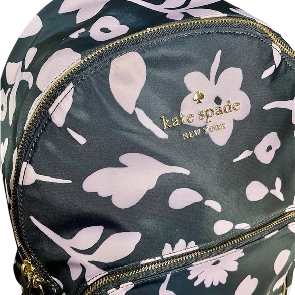 Kate Spade Floral Navy and Pink Backpack main image 10